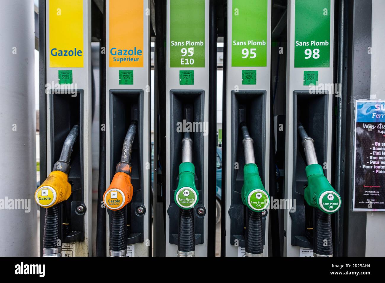 Gas Station | Station a carburants Stock Photo
