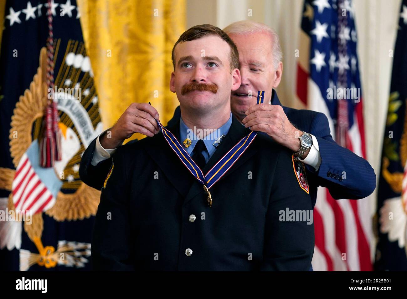 President Joe Biden presents the Medal of Valor, the nation's highest ...