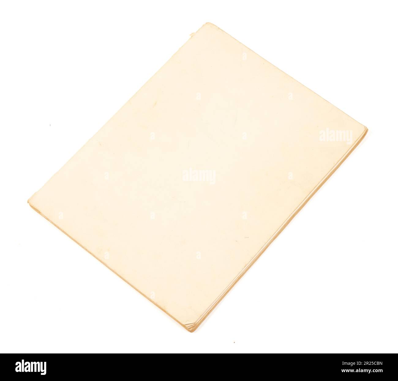 Old paper texture isolated on a white background Stock Photo - Alamy
