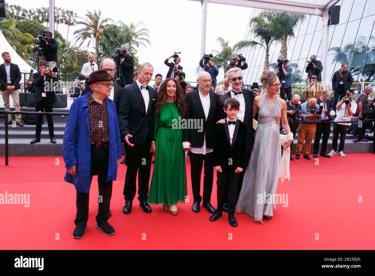Cannes, France. 17th May, 2023. Producer Karsten Brünig, Manuela Lucà ...