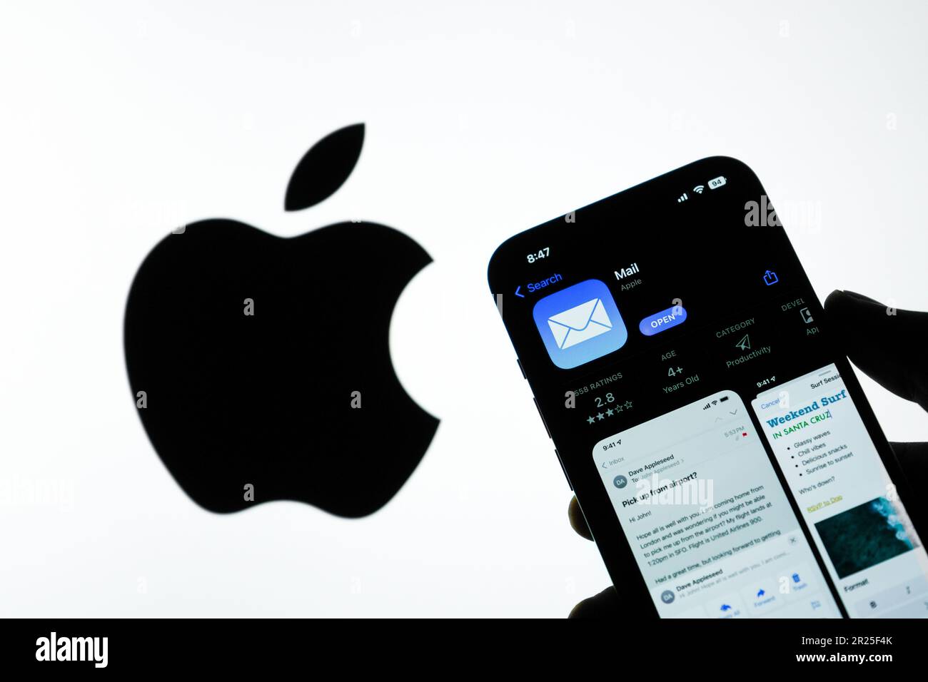 Mail Ios Logo Mail ios logo hi-res stock photography and images - Alamy