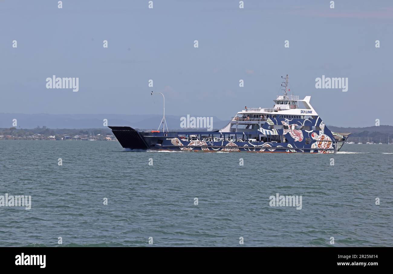 car ferry going to North Stradbroke Island North Stradbroke Island