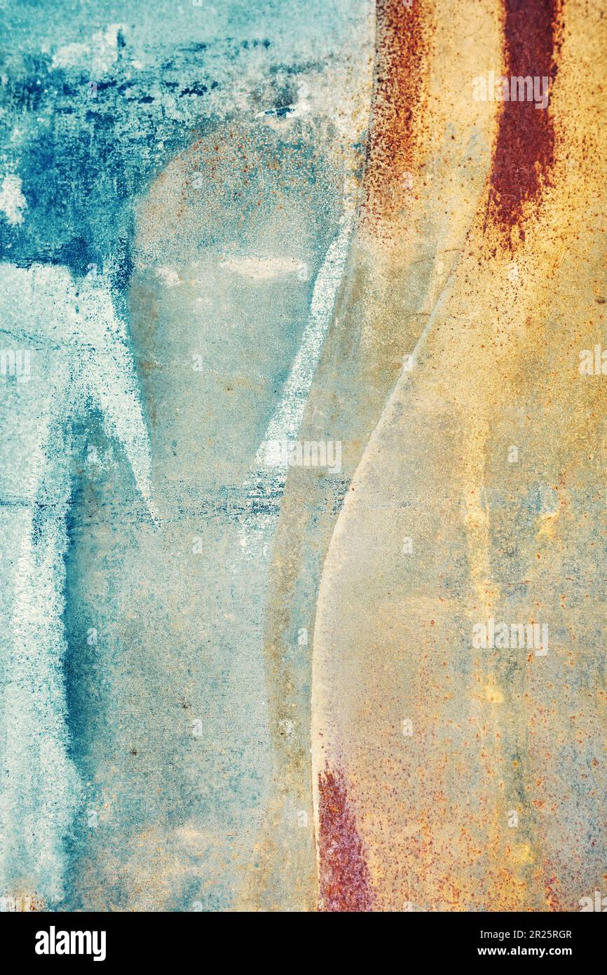 Rusty metal abstract background or texture. Stock Photo