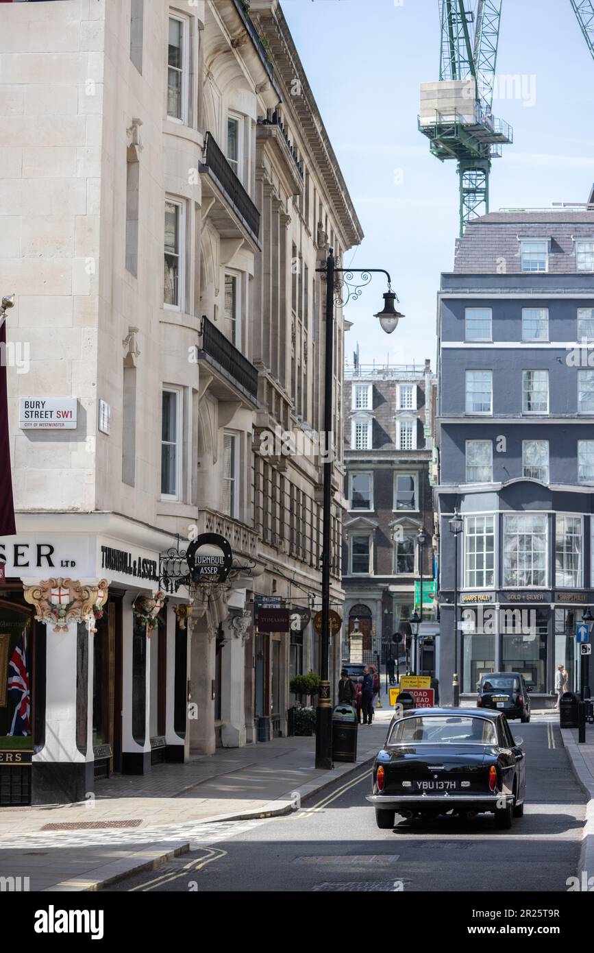 Jermyn Street, Mayfair, London, United Kingdom Stock Photo