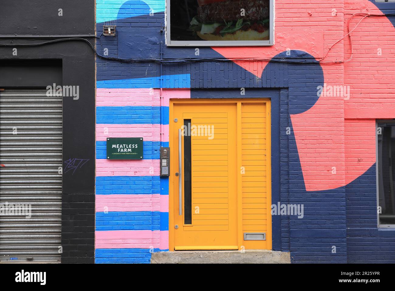 Plant based meat alternative company Meatless Farm on Wharf Street, in