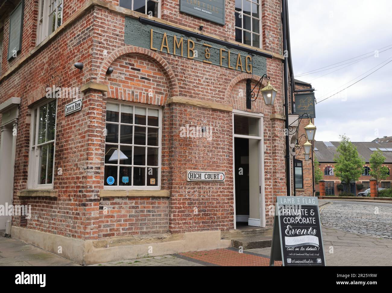 The Lamb & Flag pub in the Calls area in the centre of the city of