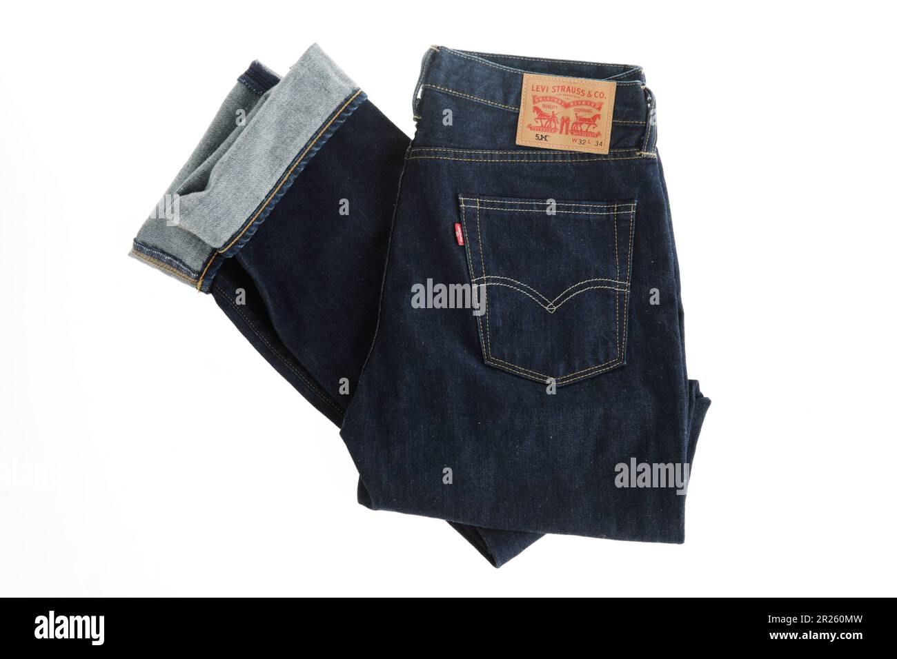 Levi's jeans are seen on Tuesday, September 13, 2016 in San Francisco,  California. (Lea Suzuki/San Francisco Chronicle via AP Stock Photo - Alamy