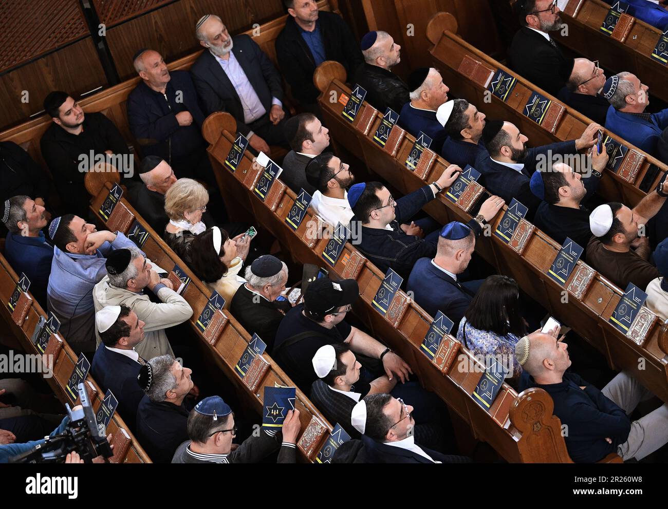 Moscow, Russia. 16th May, 2023. Solemn ceremony and prayer on the