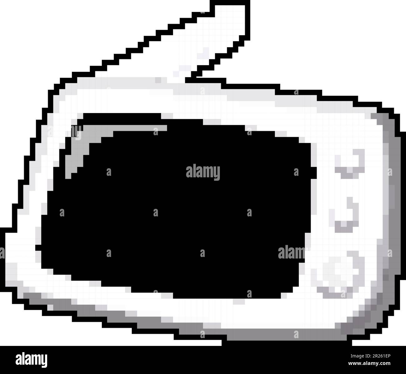 video baby monitor game pixel art vector illustration Stock Vector