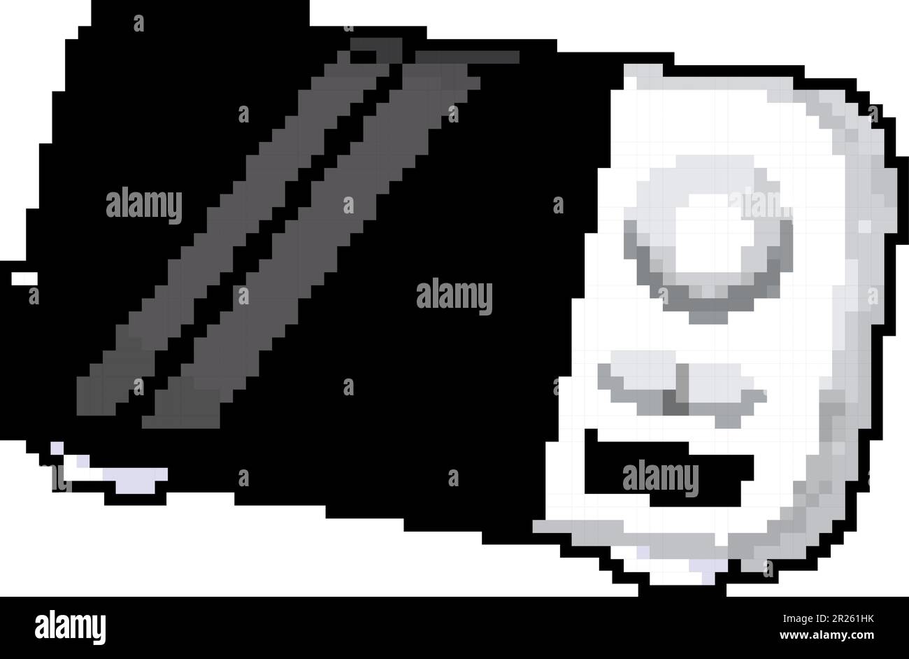 security baby monitor game pixel art vector illustration Stock Vector