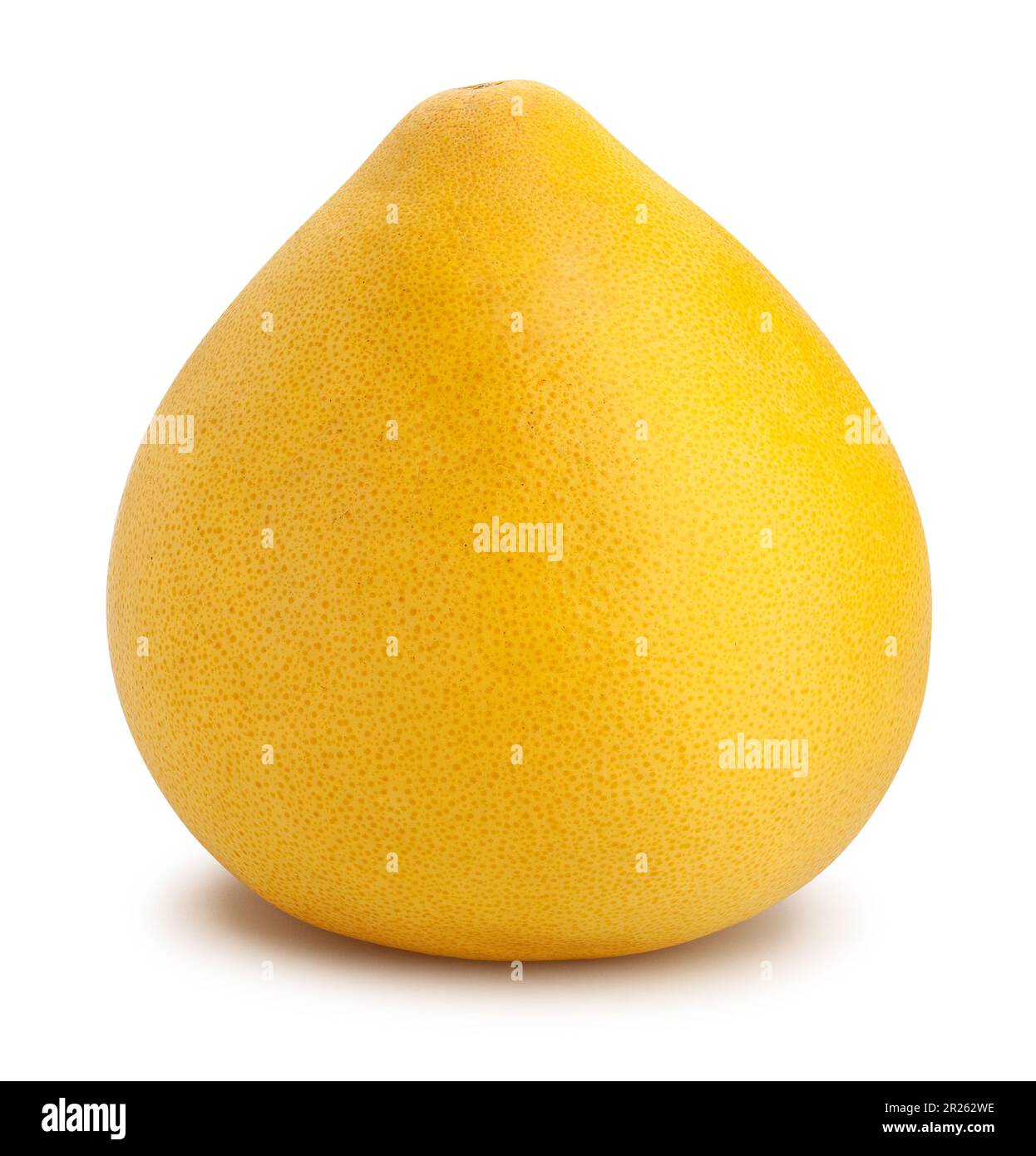 pomelo path isolated on white Stock Photo