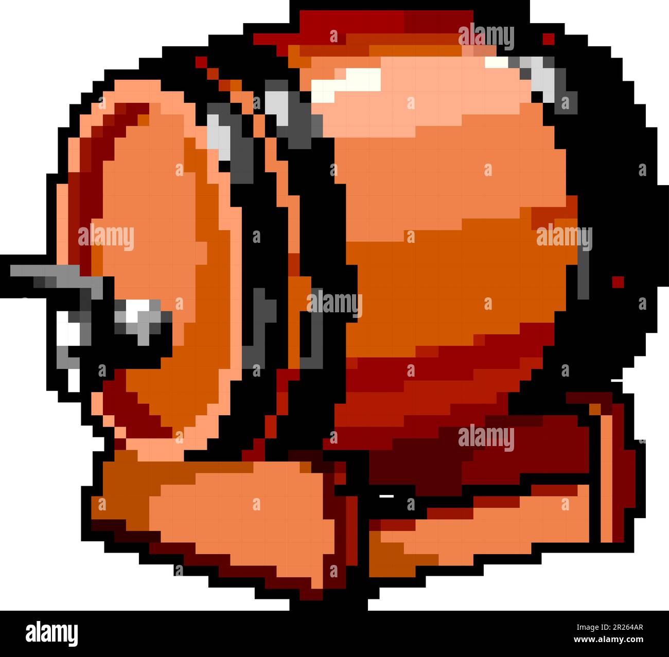 alcohol barrel wine game pixel art vector illustration Stock Vector