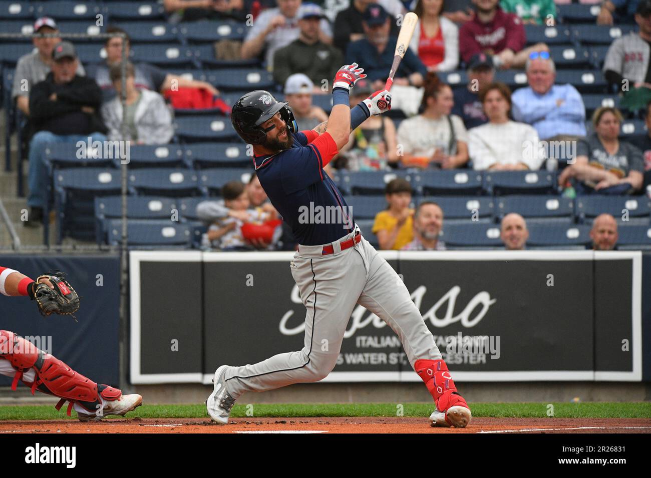 Worcester Red Sox play the Lehigh Valley IronPigs