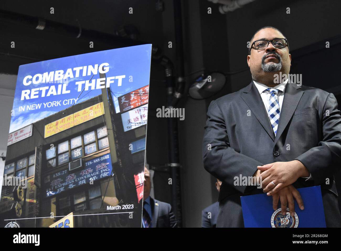 New York, United States. 17th May, 2023. Manhattan District Attorney