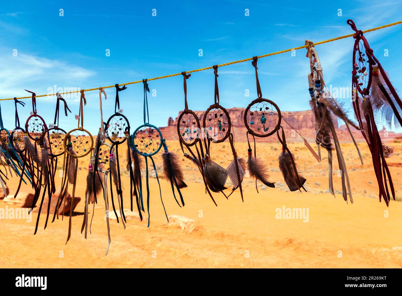 Traditional Navajo hand crafted dream catchers for sale; John Ford's