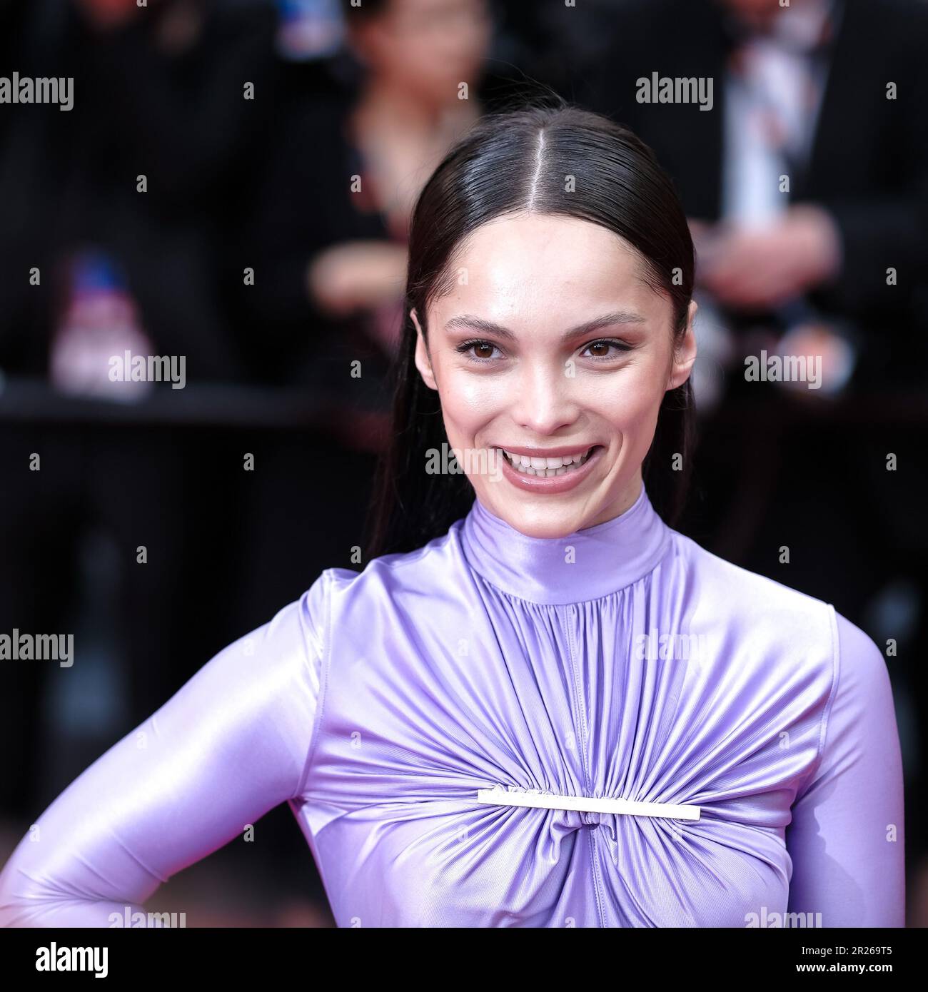 Cannes, France. 17th May, 2023. Lola Le Lann photographed at the Red Carpet for the film Monster