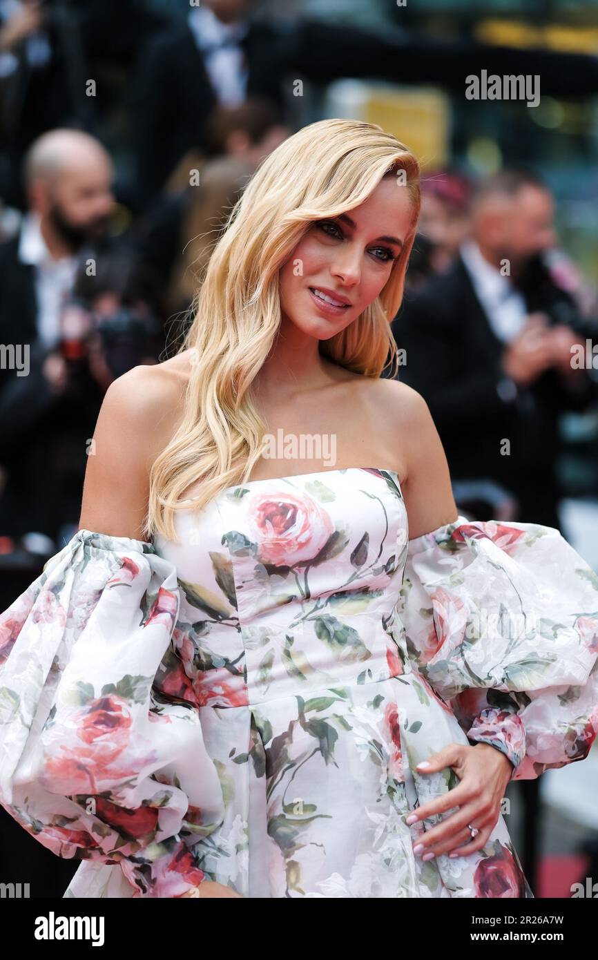 Cannes, France. 17th May, 2023. Doukissa Nomikou photographed at the