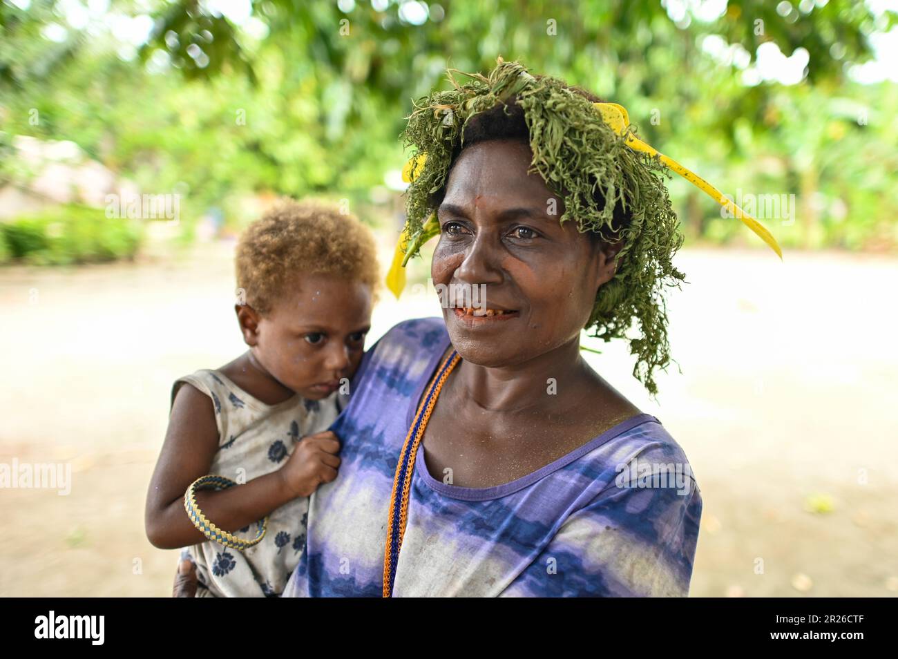 Lady, Traditional dress, Tikopia, Temotu Province Solomon Islands, South  Pacific, Stock Photo, Picture And Rights Managed Image. Pic. LKF-70040610