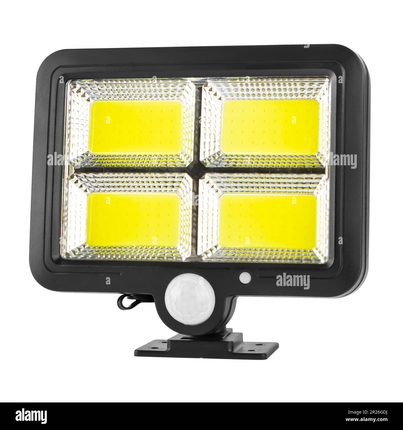 Picture of LED wall-mounted lantern, on white background Stock Photo - Alamy