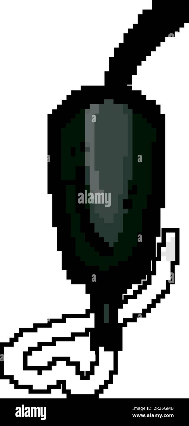 camp water filter game pixel art vector illustration Stock Vector Image ...