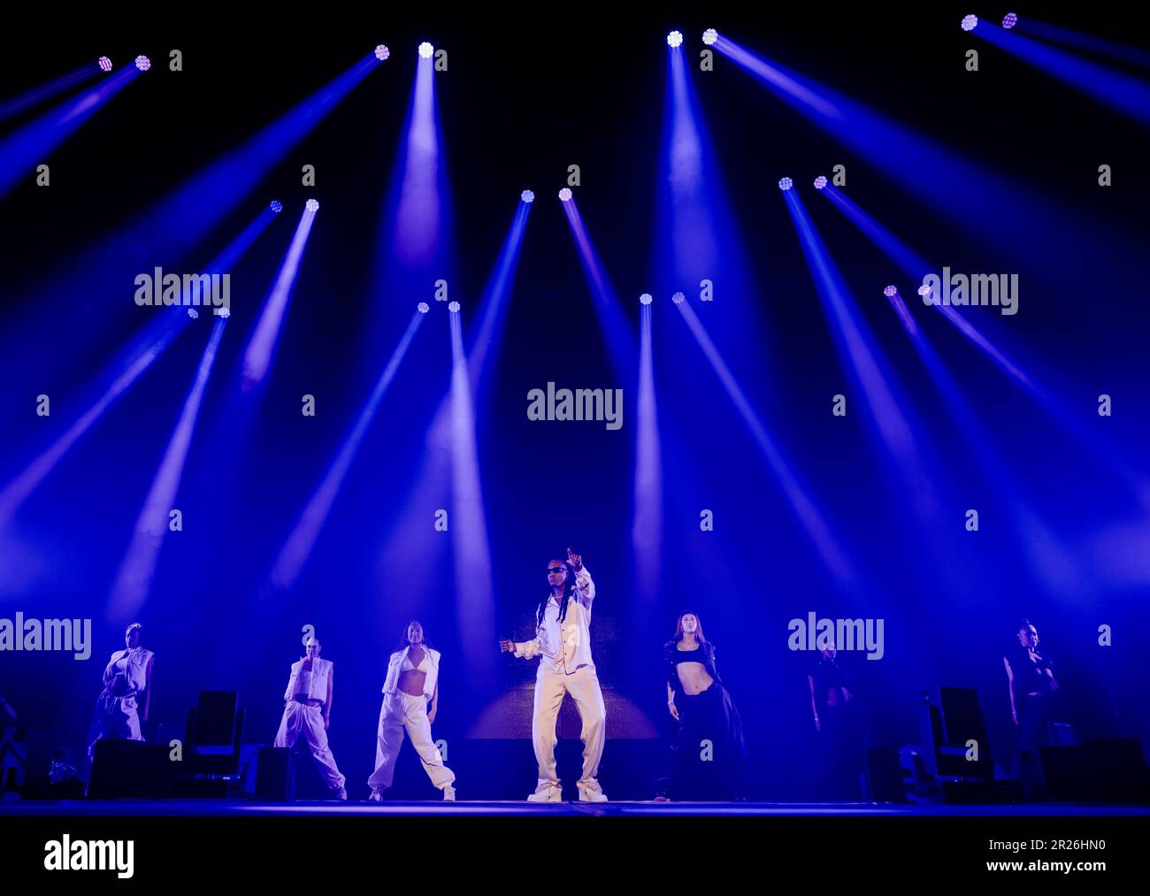 AMSTERDAM - Rapper Jonna Fraser during his Blessed For Life Concert in ...