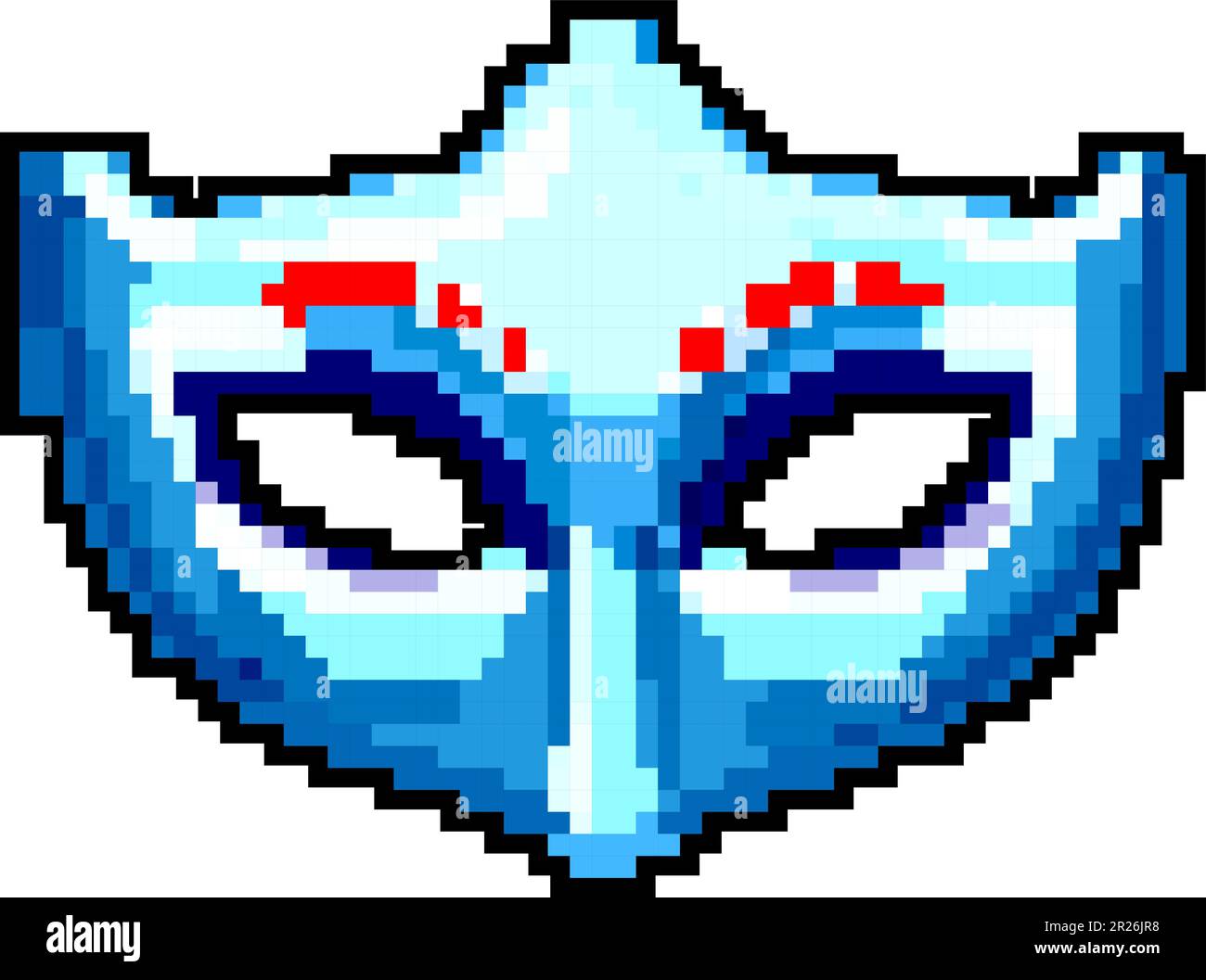 brazil carnival mask game pixel art vector illustration Stock Vector Image & Art Alamy