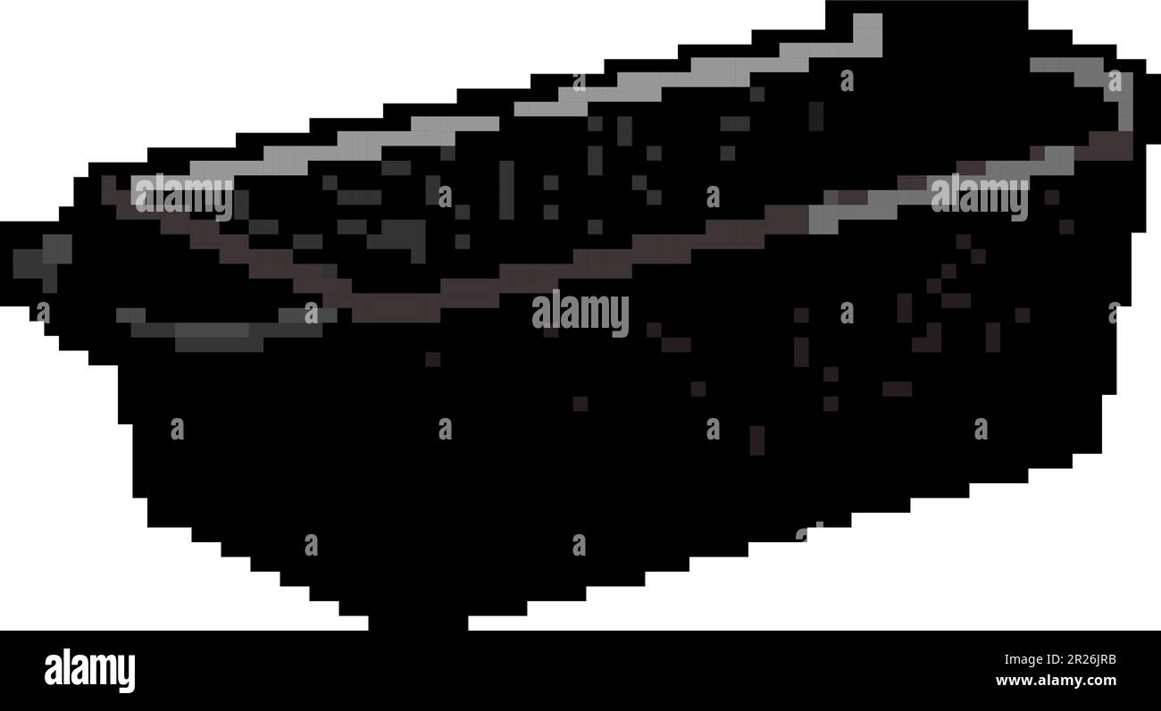 cookware iron skillet game pixel art vector illustration Stock Vector ...