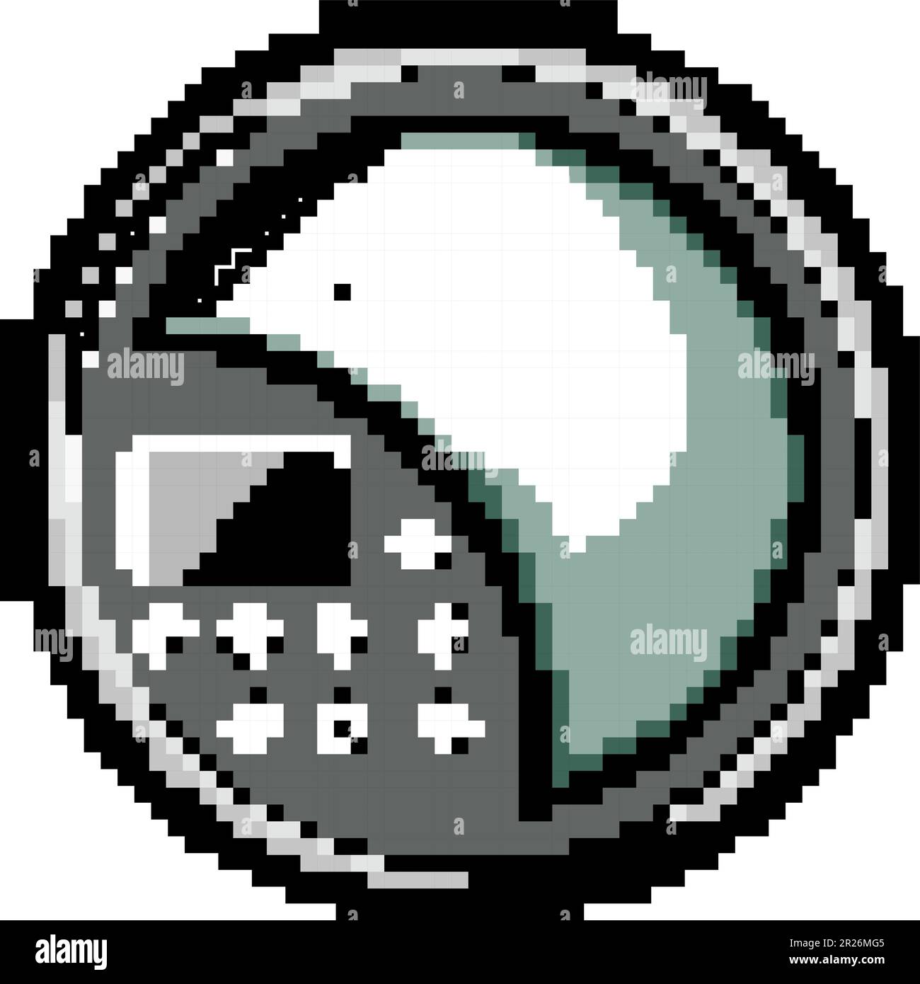 entertainment cd player game pixel art vector illustration Stock Vector