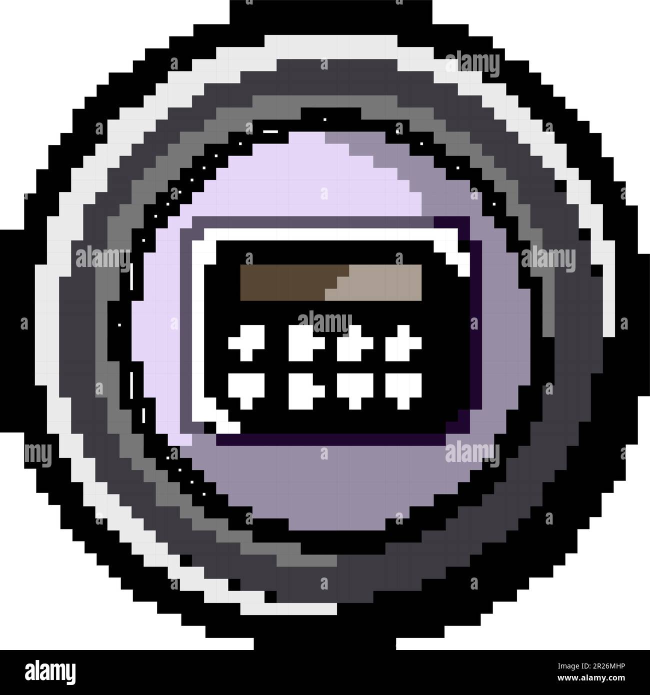 modern cd player game pixel art vector illustration Stock Vector Image