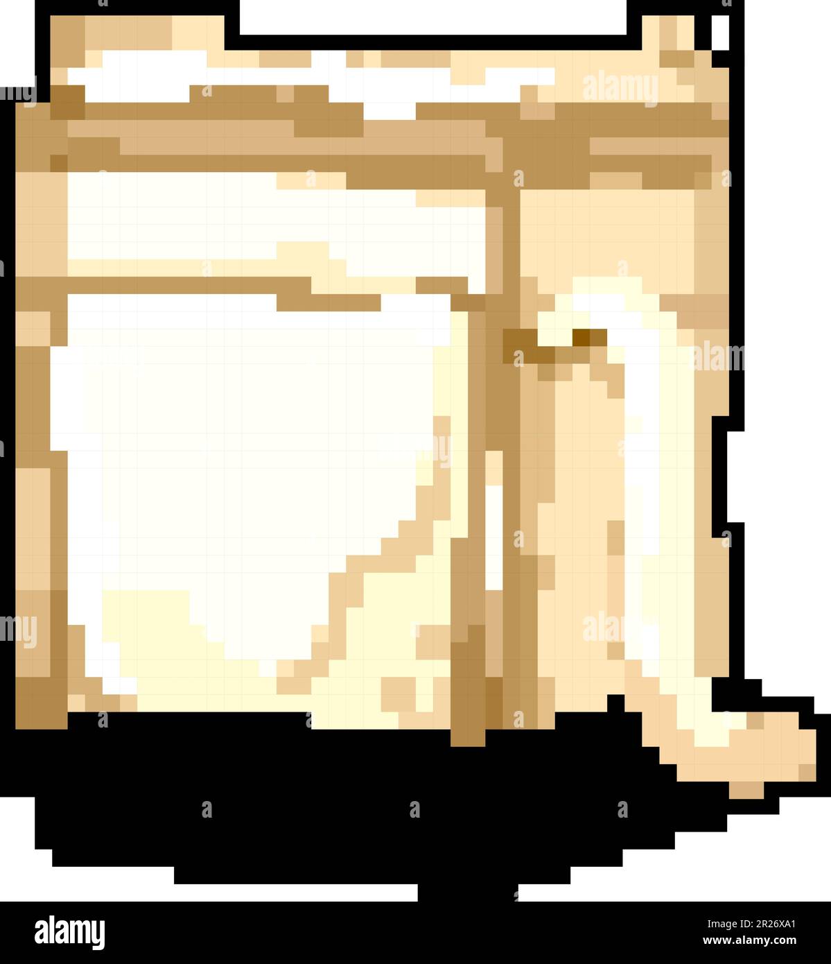 drink cooler box game pixel art vector illustration Stock Vector Image