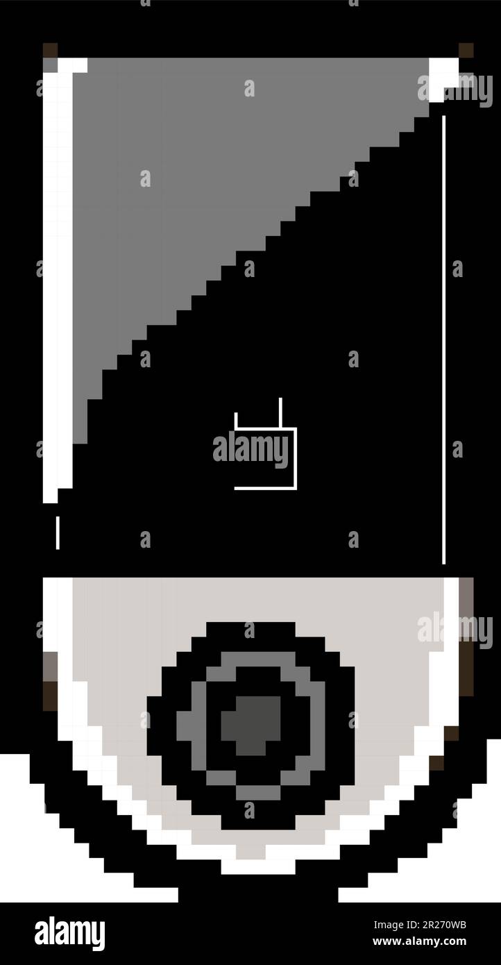 currency crypto wallet game pixel art vector illustration Stock Vector
