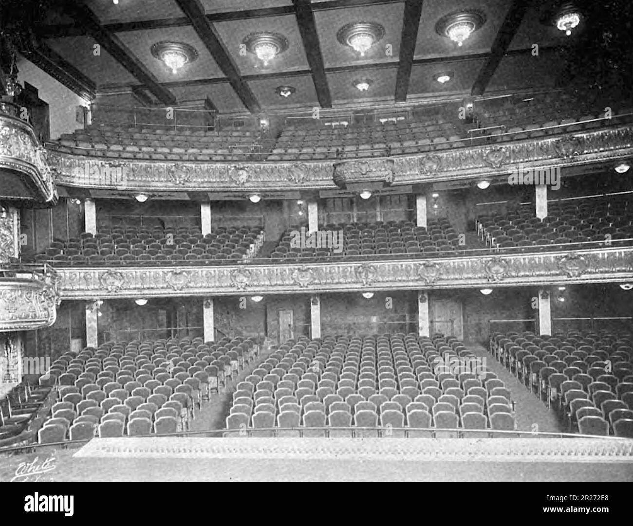 M. Cohan Theatre Stock Photo Alamy