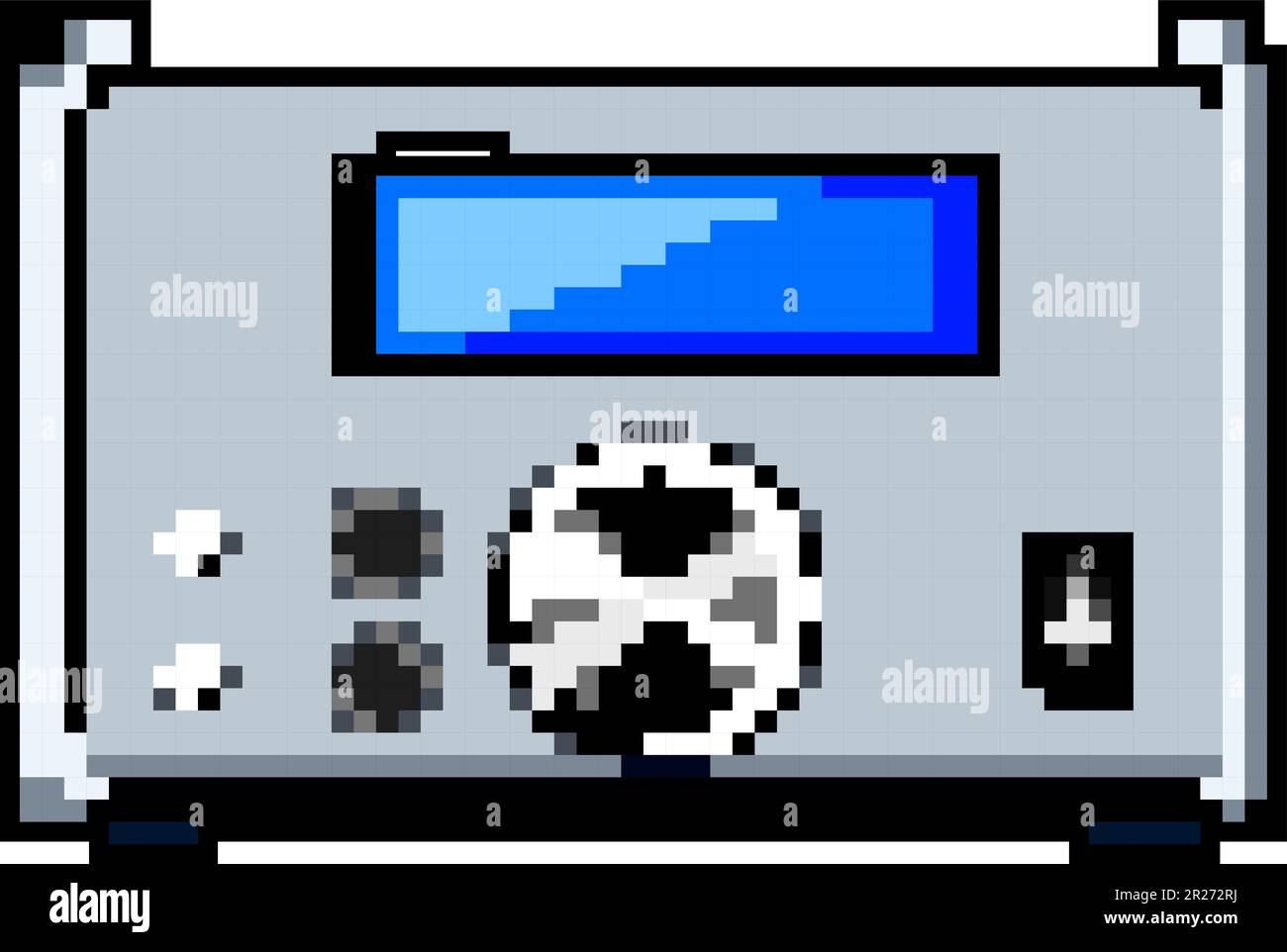 technology digital amplifier game pixel art vector illustration Stock ...
