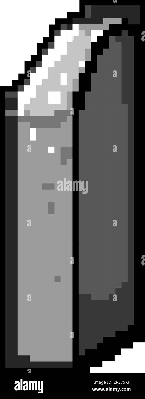 pencil eraser game pixel art vector illustration Stock Vector Image