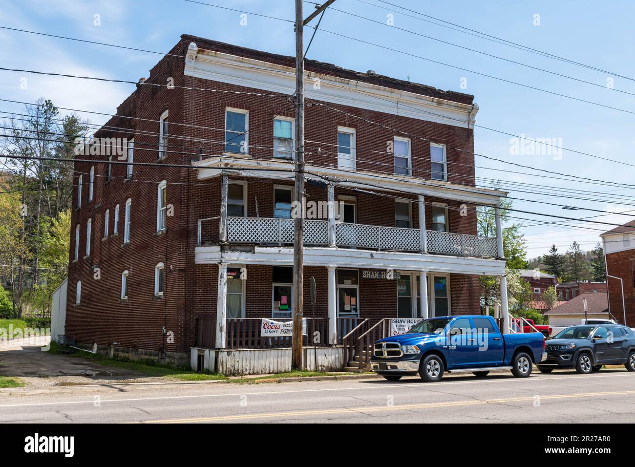 The Shaw House, a bar, restaurant that was at one time a hotel as well
