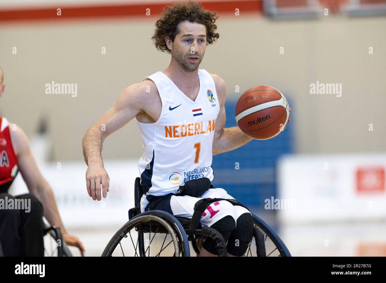 Ottawa, Canada. 17 May 2023. Rabin Paggenwisch (1) of the Netherlands
