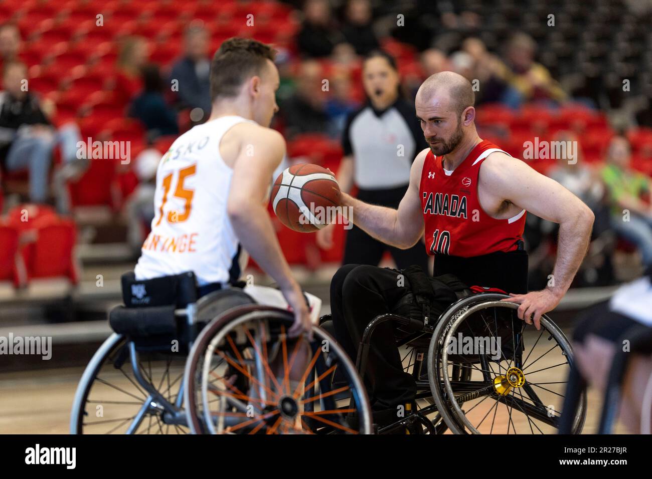 Ottawa, Canada. 17 May 2023. Lee Melymick (10) of the Canada Men's