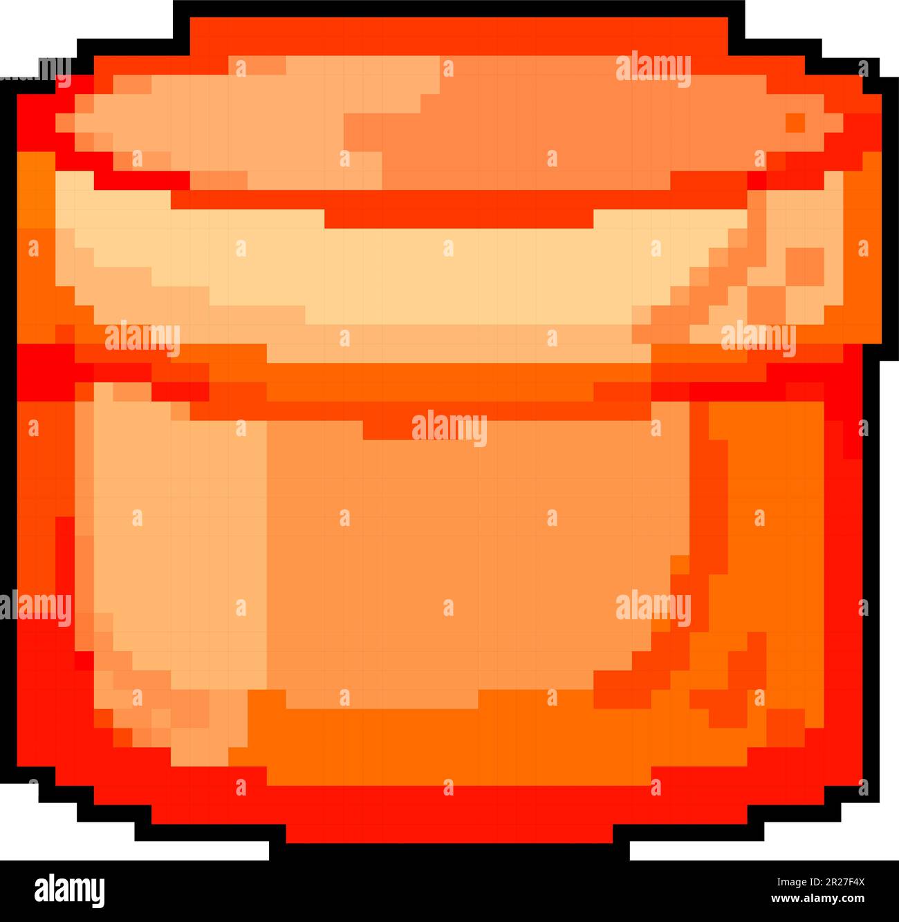 happy gift box game pixel art vector illustration Stock Vector Image ...