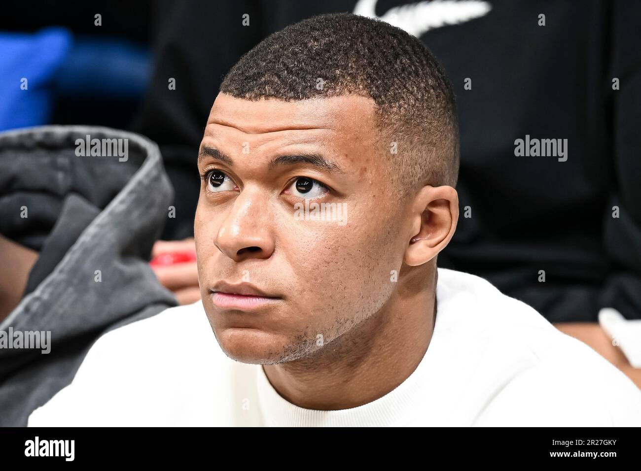 Paris, France. 16th May, 2023. Victor Wembanyama during the French  championship, Betclic elite basketball match between Paris and Metropolitans  92 (Mets or Boulogne-Levallois) on May 16, 2023 in Levallois, France.  Credit: Victor