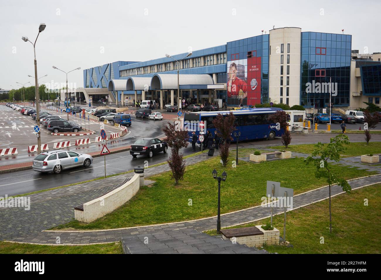 Bucharest, Romania. 17th May, 2023 The departure terminal of Bucharest