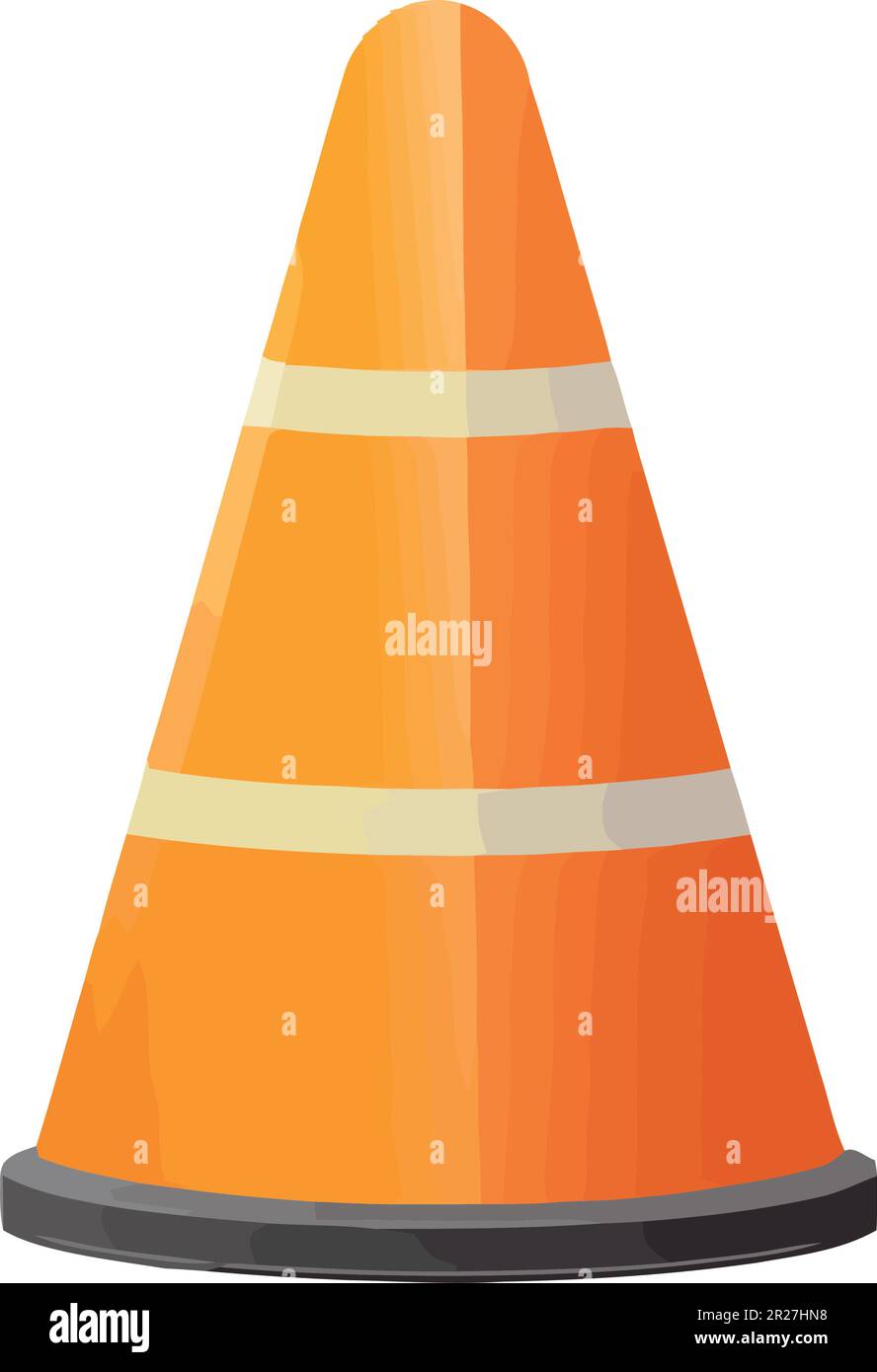 vector illustration traffic cone Stock Vector Image & Art - Alamy