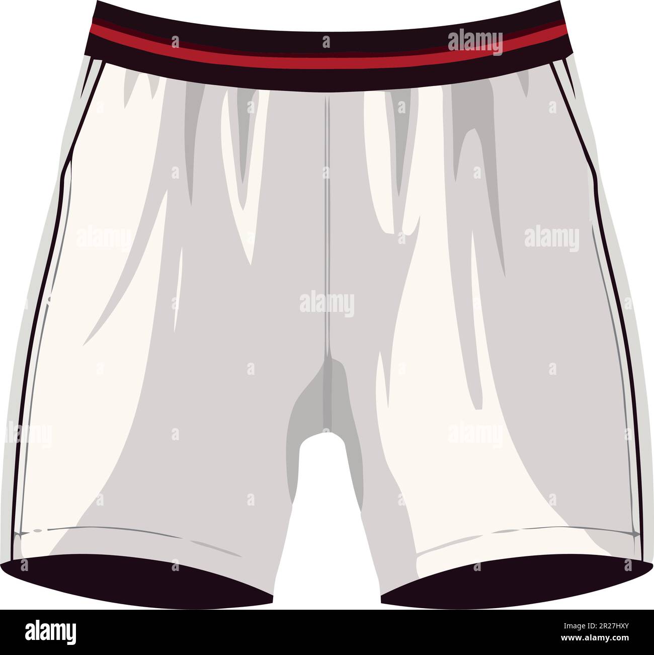 Summer shorts pants for clothing men Stock Vector