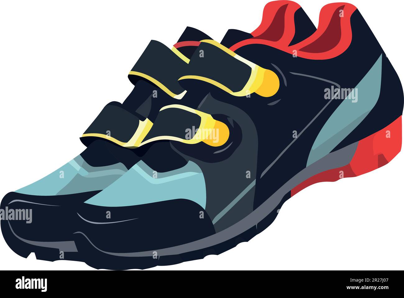 sports shoes pair for extreme activity Stock Vector Image & Art - Alamy