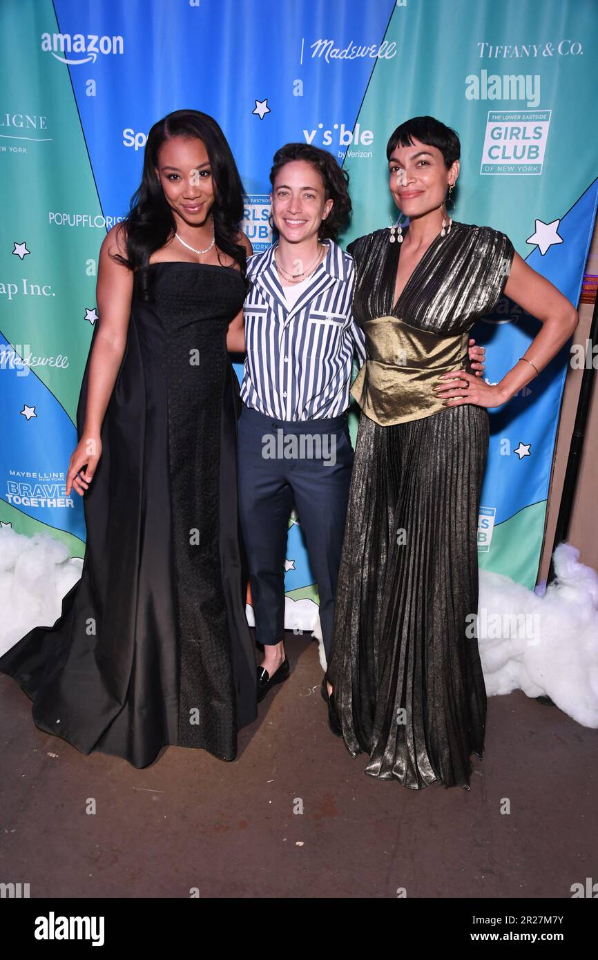 New York, USA. 17th May, 2023. Arielle Patrick, Paola Ramos and Rosario