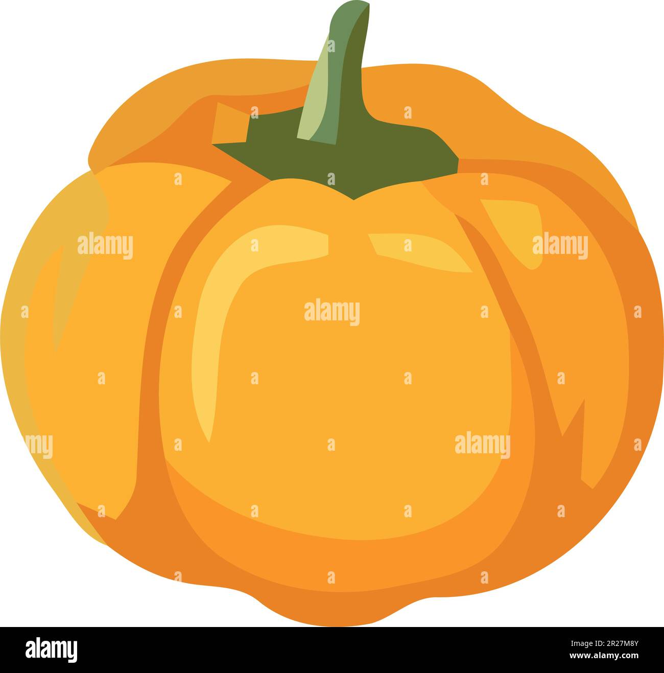 harvest brings fresh organic pumpkin Stock Vector Image & Art - Alamy