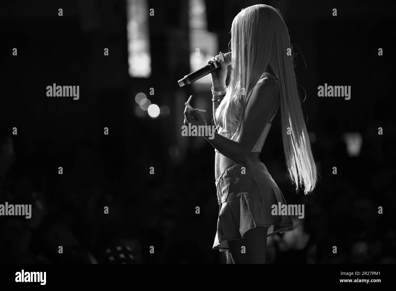 PALMA, SPAIN MAY 17 2023 Katja Krasavice aka Katrin Vogel at