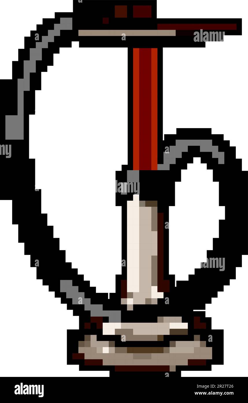 smoke hookah shisha game pixel art vector illustration Stock Vector