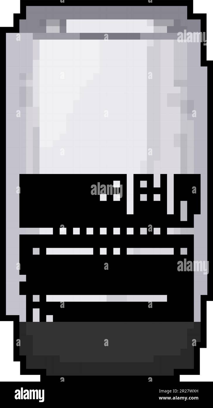 home ionizer air game pixel art vector illustration Stock Vector