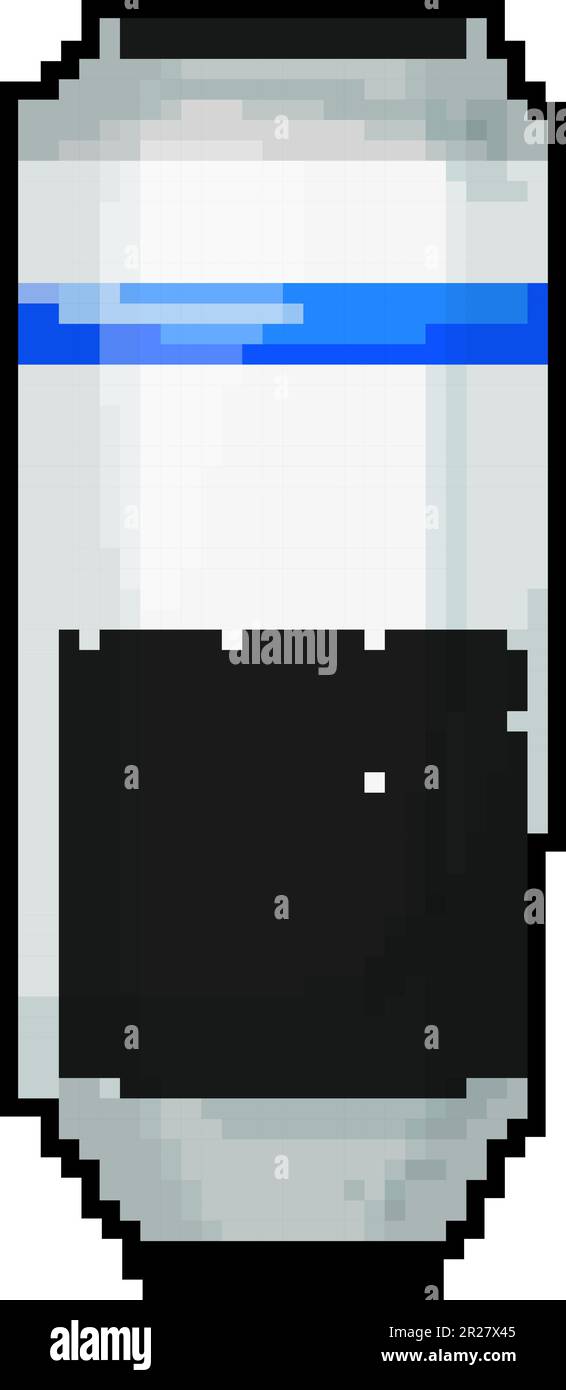 purifer ionizer air game pixel art vector illustration Stock Vector