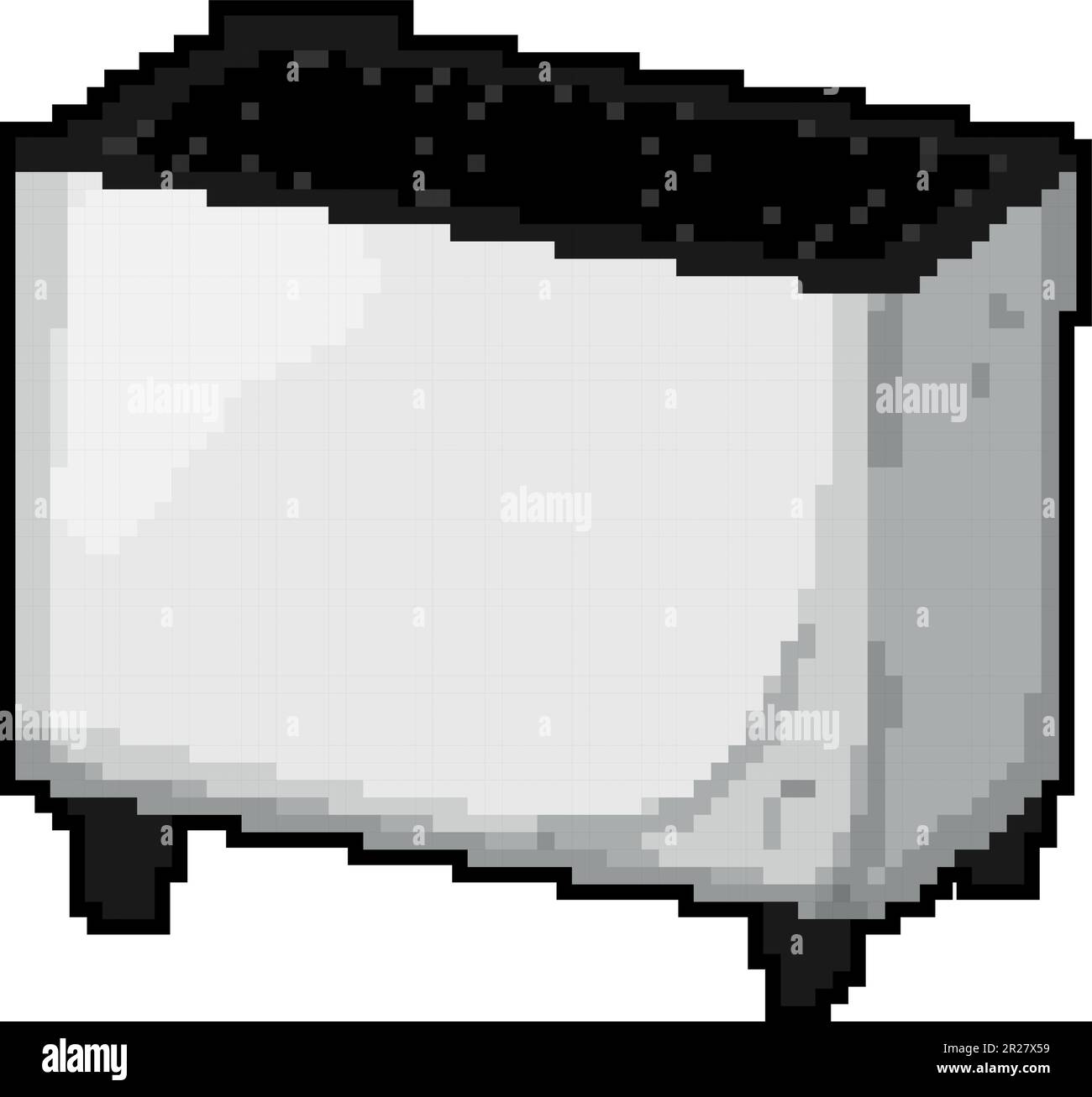 humidiffer ionizer air game pixel art vector illustration Stock Vector